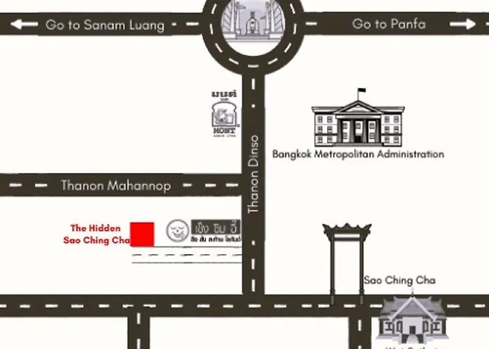 Apartamento The Hidden Giant Swing เดอะ ฮิดเด้น เสาชิงช้า